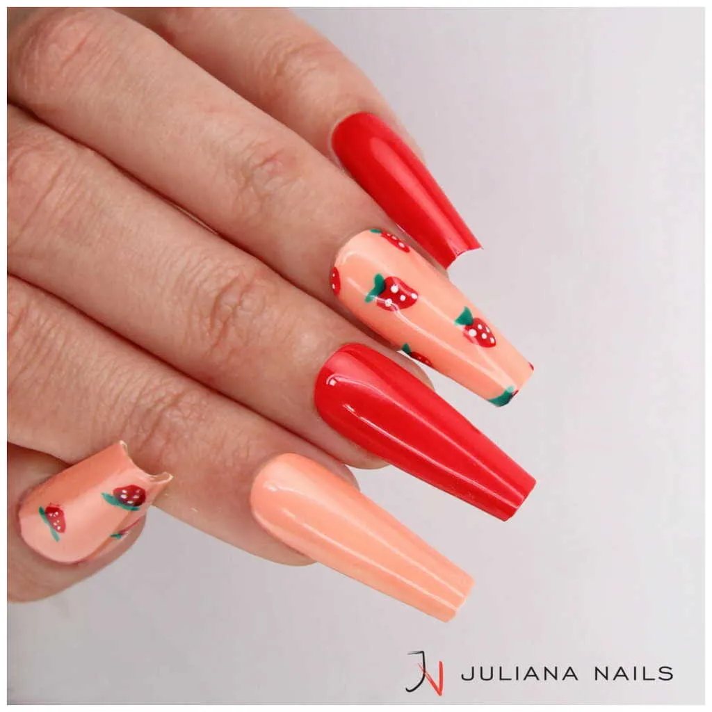 Juliana Nails Gel Lack teintes rouges