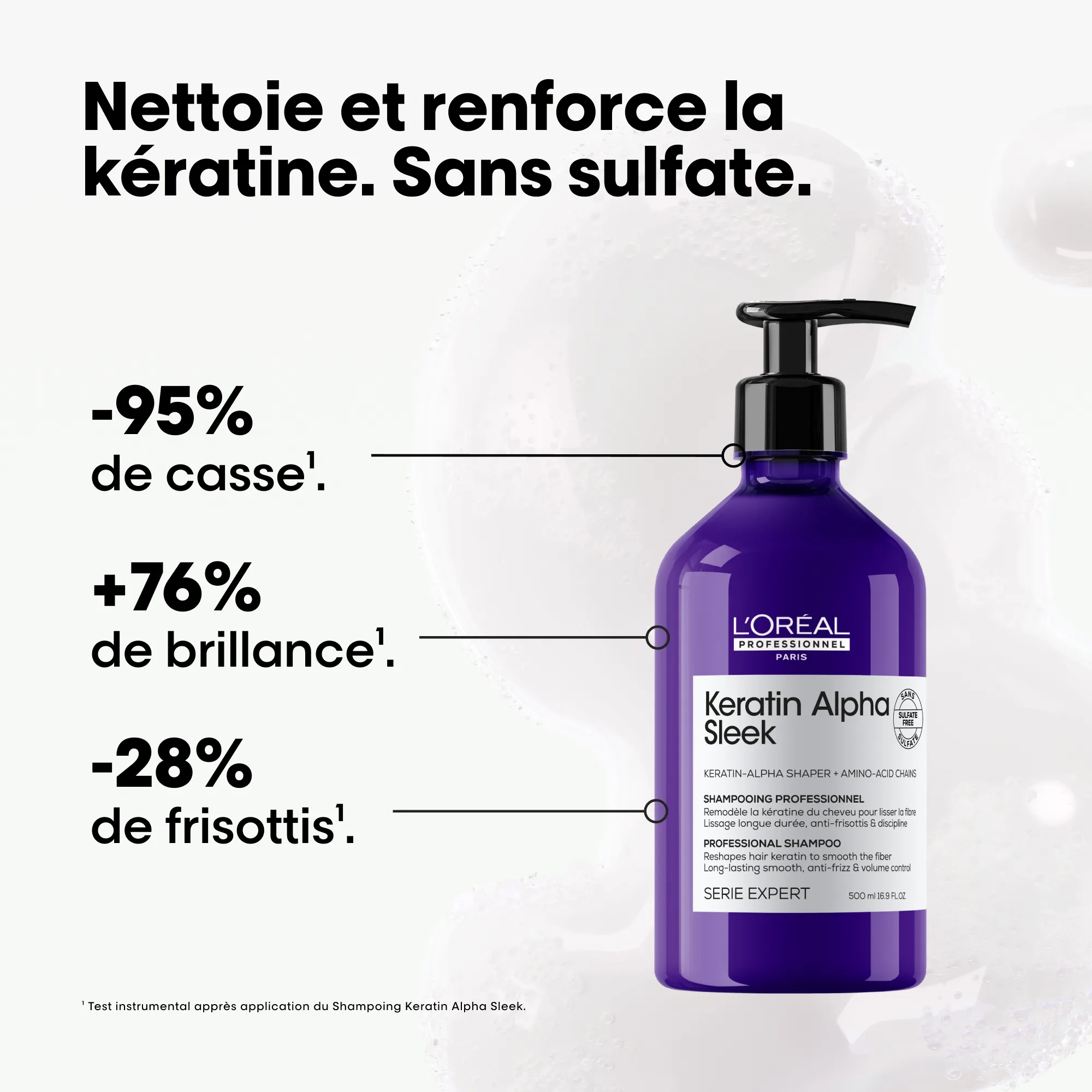 L’Oréal Professionnel Keratin Alpha Sleek Shampoo