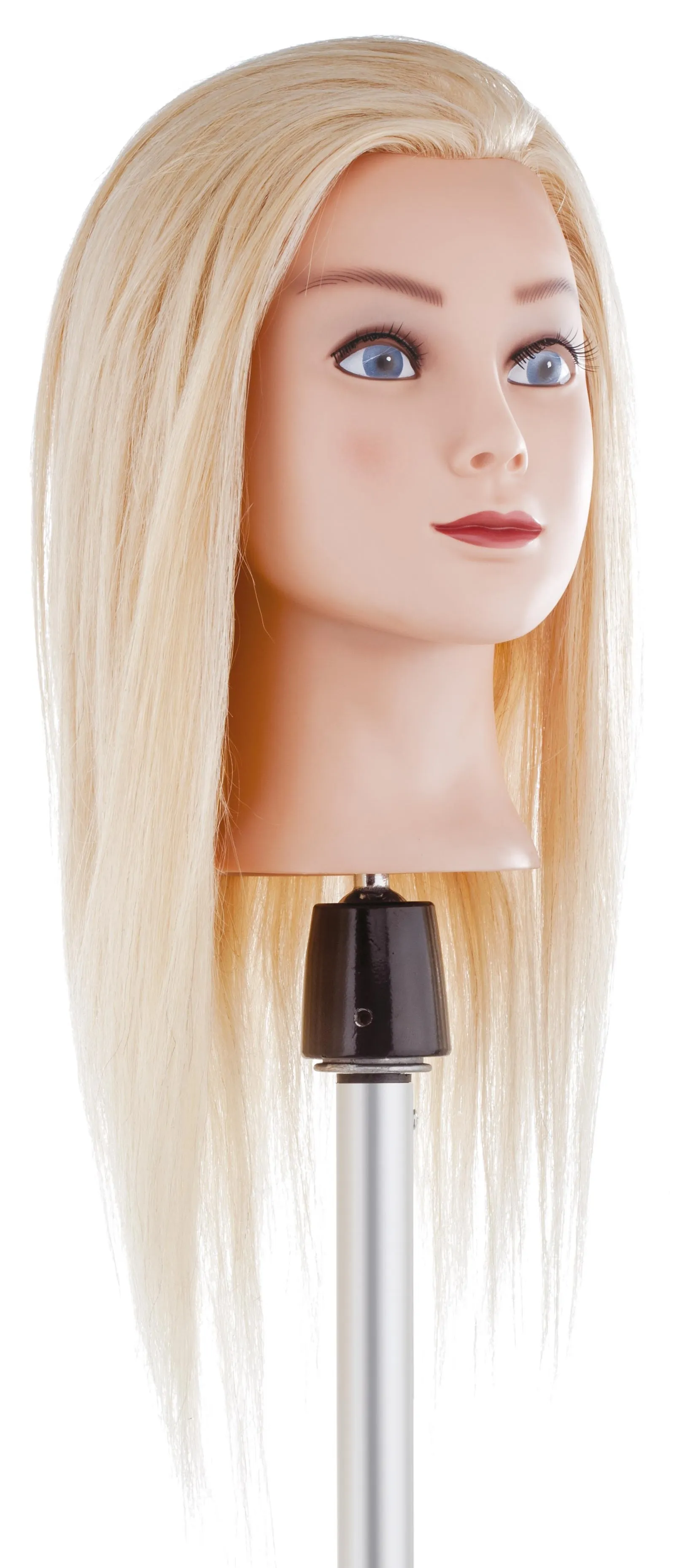Cheveux Longs Tête D’Apprentissage Longueur: 50 Cm Blondes
