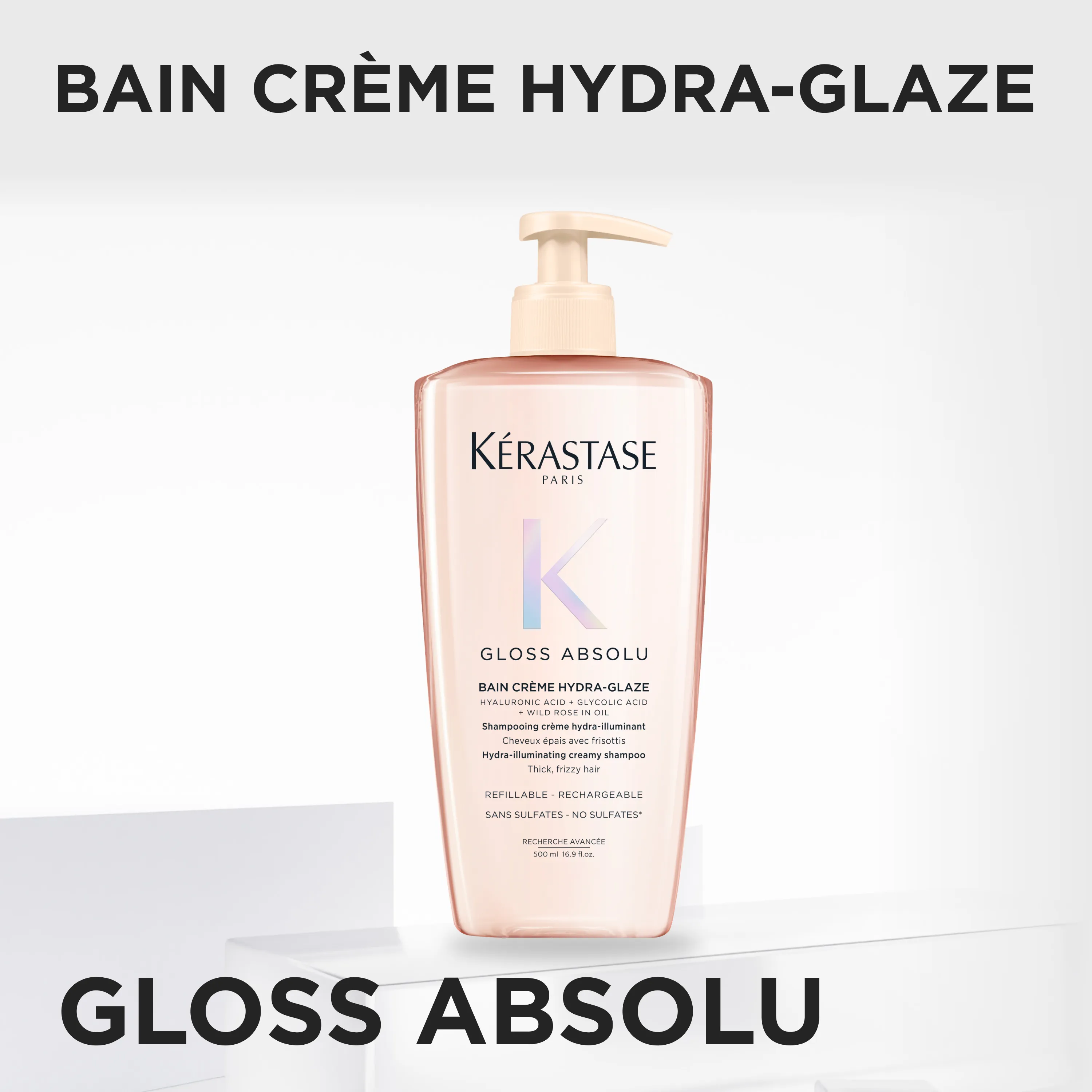 Kérastase Gloss Absolu Bain Crème Hydra Glaze Shampooing