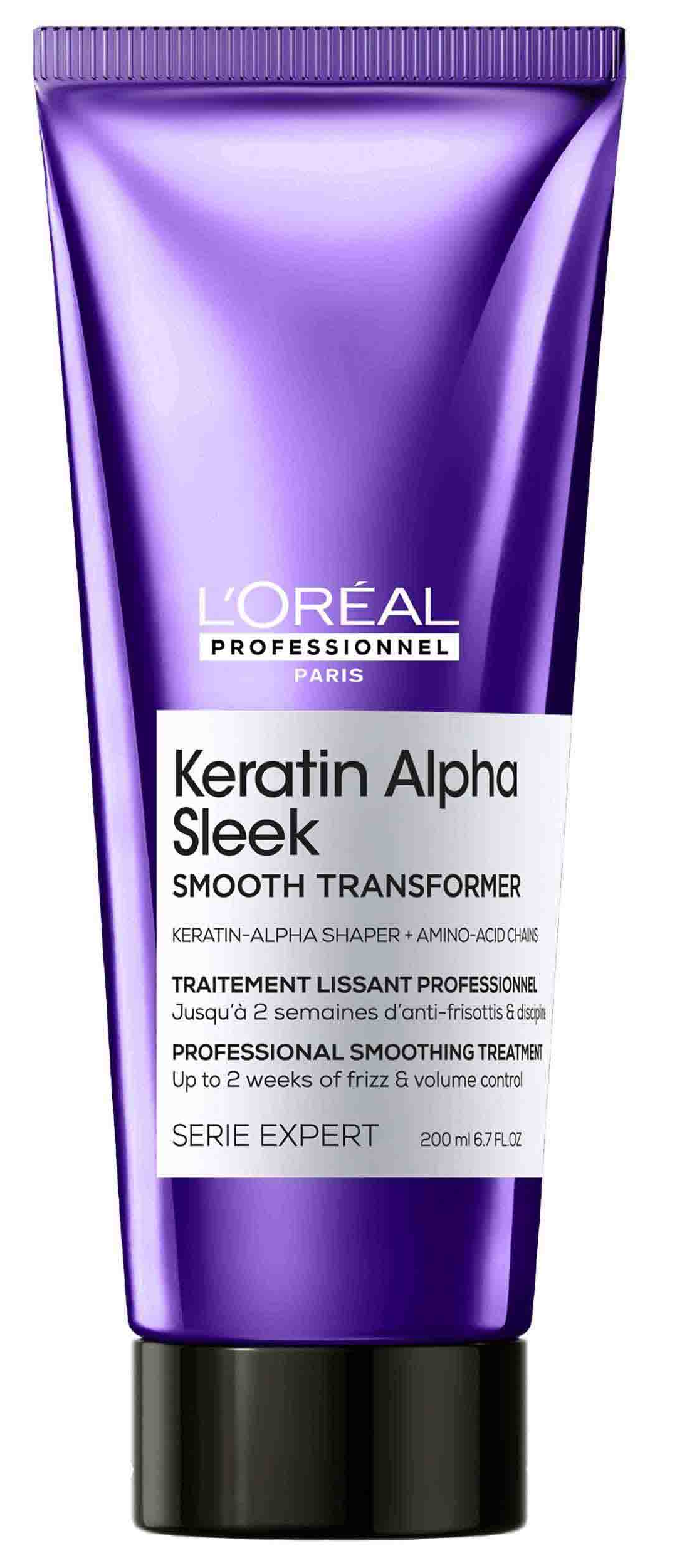 L’Oréal Professionnel Keratin Alpha Sleek Smooth Transformer Treatment